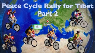 Peace Cycle Rally 1st day Afternoon / Good Adventure / Luzern to Aarau Switzerland