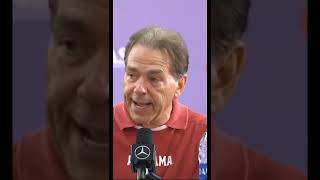 Let’s be honest. Mad Saban is the best Saban. #rolltide #alabamafootball #collegefootball