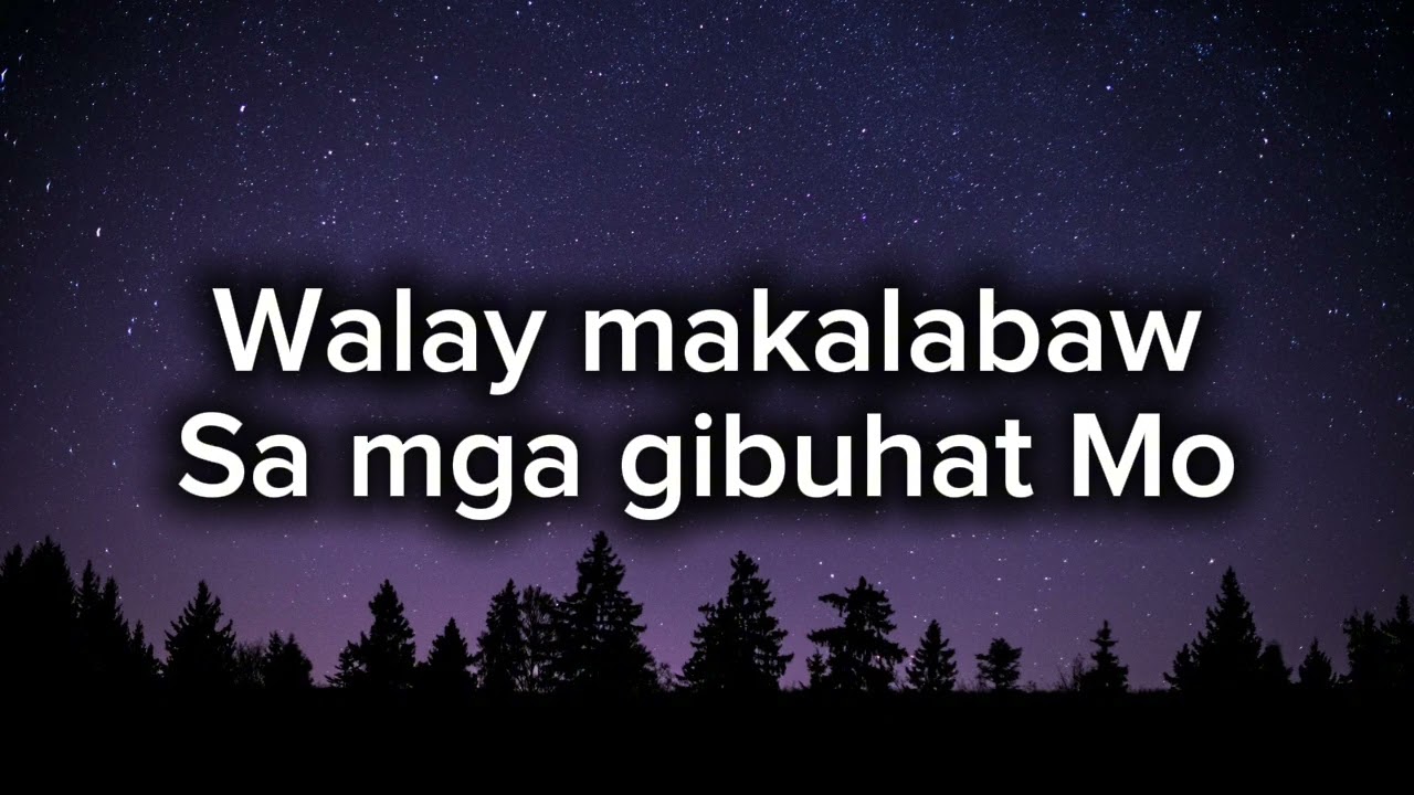 SIMBAHON ANG NGALAN MO -Karaoke