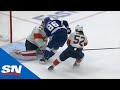 Nikita Kucherov Called For Goalie Interference After Helmet Collision With Chris Driedger