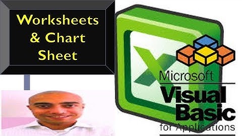 Worksheets & Chart Sheet - Power Programming in VBA Excel - Part 7 - Urdu / Hindi