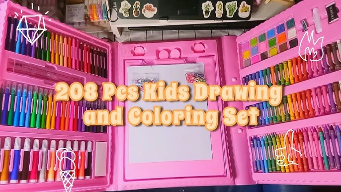 150 Pcs Colouring Art Kit, Assorted Colouring Kit, Multi