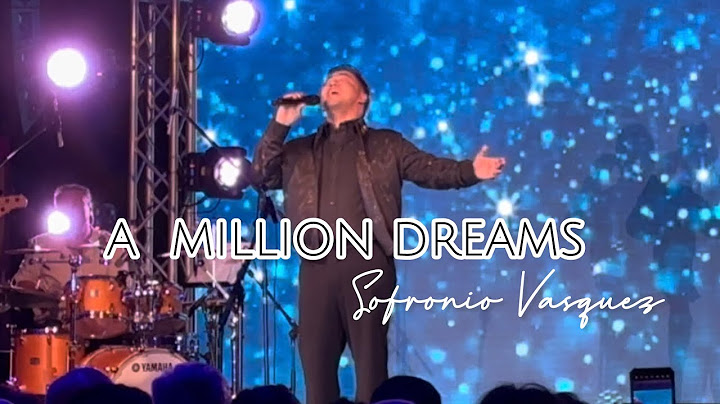 Sofronio Vasquez performs “A Million Dreams” Live in Vancouver #sofroniovasquez #milliondreams