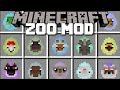 Minecraft NEW ZOO MOD / WORK AT A ZOO AND KEEP THE ANIMALS ALIVE !! Minecraft