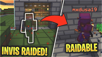 WE WENT RAIDABLE AFTER MAKING THEM RAIDABLE (INVIS RAID)... | Minecraft HCF