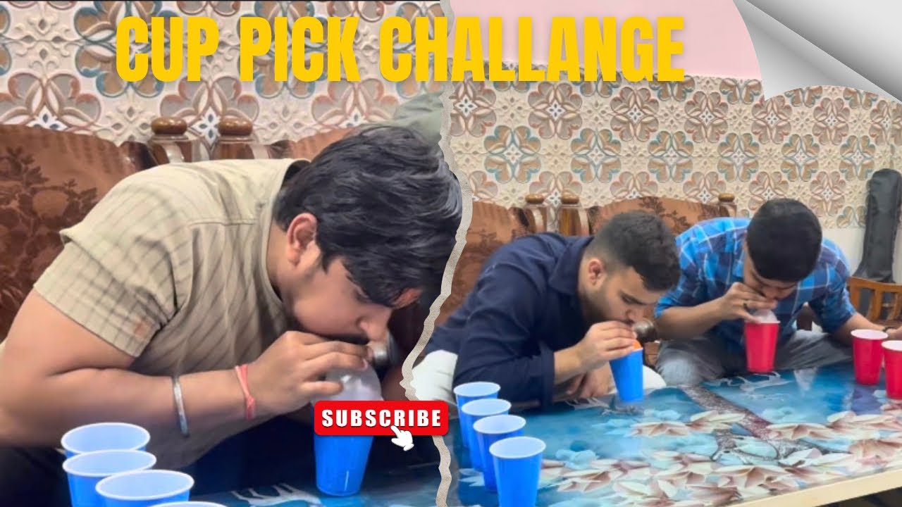 Red vs Blue Cup Pick Challenge 🔴🔵 | Ultimate Fun| Daily vlog 35