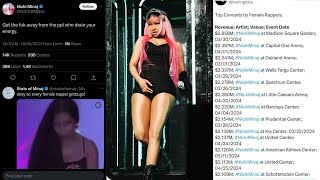 NICKI MINAJ WITH A MESSAGE FOR THE BARBZ  OMG LOOK AT HER PINK FRIDAY 2 TOUR NUMBERS👀👁️😳😱