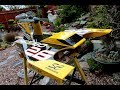 RC Airboat - Build sequence of 'Selph Inflicted' SI3-60 - Slide show, and running video