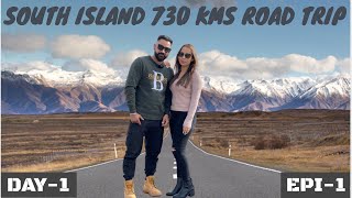 730 KMS ROAD TRIP CHRISTCHURCH TO MOUNT COOK VILLAGE | PUNJABI VLOGGER | EPISODE -1 | DAY 1