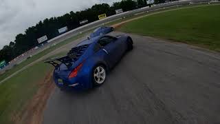 350z tandems being chased around Five Flags Speedway