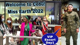 VIP ESCORT From UNBEATABLE 3rd Platoon Alpha 💪💕 || Miss Earth 2022