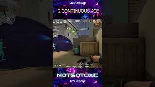 DEADLOCK IS BROKEN || 2 CONTINUOUS ACE IN VALORANT ☠️ #valorant #valorantbeta #playvalorant #valO