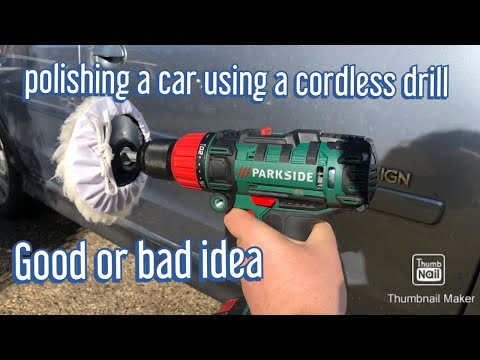 Video: Duză pentru lustruirea unei mașini cu un burghiu