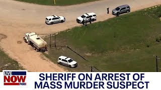 Texas mass shooting: Sheriff speaks on suspect's arrest  | LiveNOW from FOX