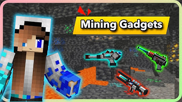 Mod Showcase: Mining Gadget | Minecraft