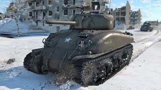 : War Thunder: M4A1 Sherman American Medium Tank Gameplay [1440p 60FPS]