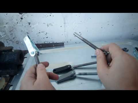 Крепление к транцу  для мотора из бензокосы PATRIOT BM106, Carver MHT 3 8S, FORWARD