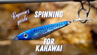 How to cast spinning lures for Kahawai - the basics, getting started screenshot 4