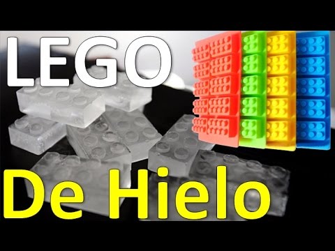 Bloques De Lego Hechos De Hielo - Moldes Para Hielo Lego - YouTube