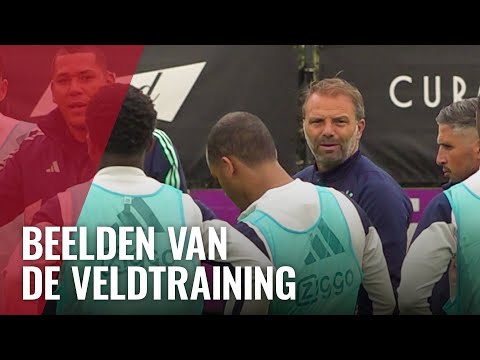 Beelden: Ajax traint met Maurice Steijn