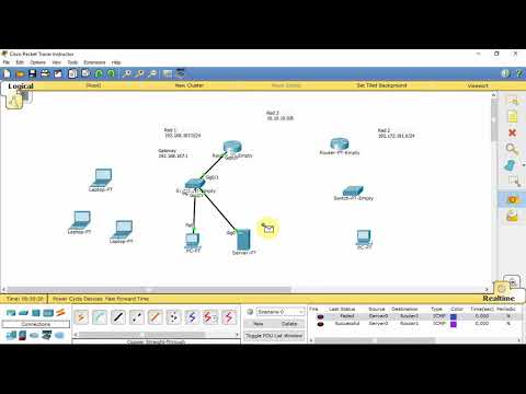 Practica Básica - Access Point - DHCP - Cisco Packet Tracer Instructor 6.2