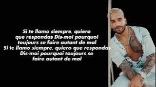 GIMS ft Maluma Si Te LLamo Lyrics