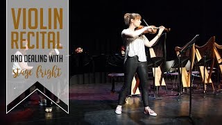 Violin performance &amp; dealing with stagefright (Járdányi Pál violin concertino)