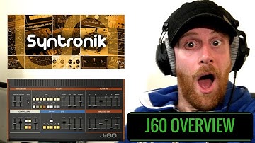Syntronik J60 Overview (Roland Juno 60 Plugin)