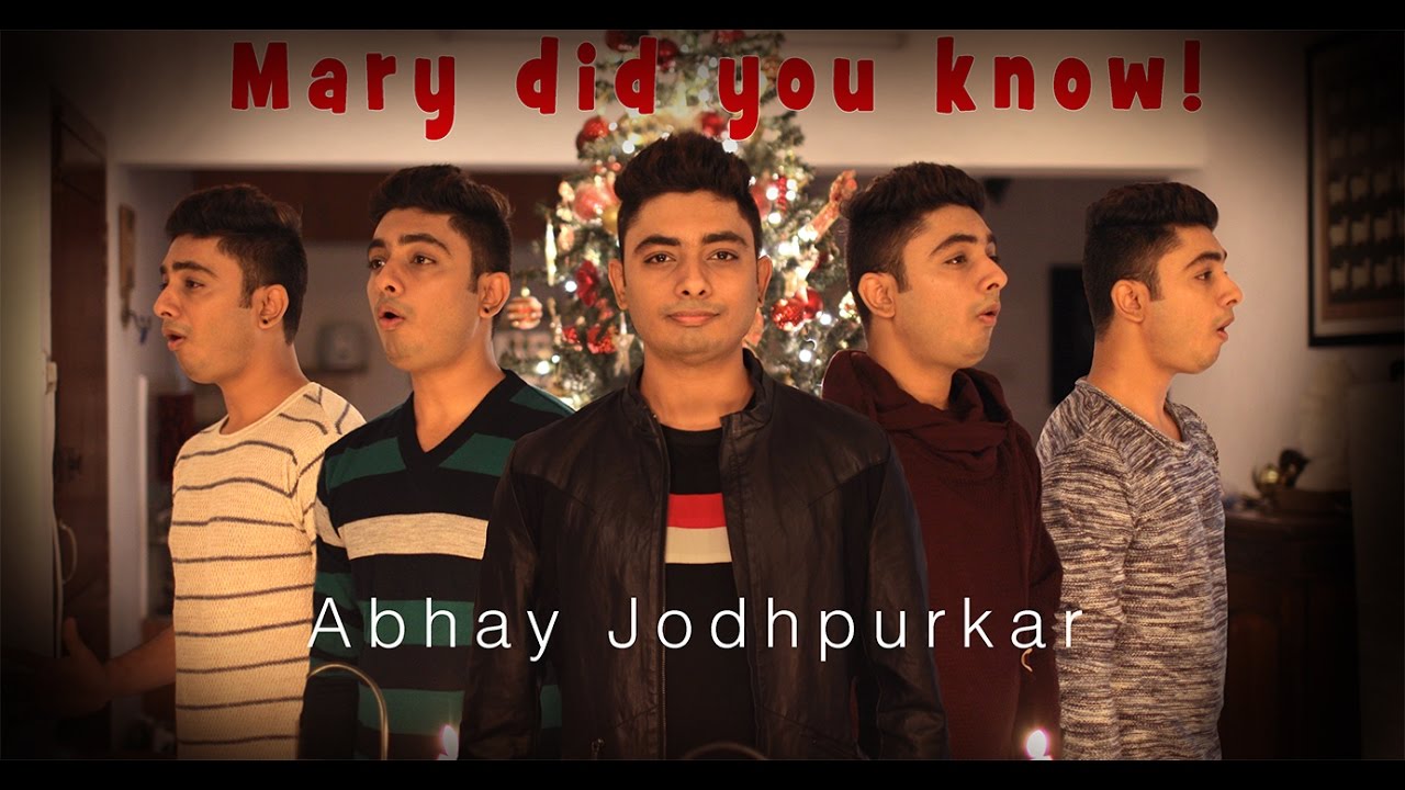 Mary did you know? (Cover) by Abhay Jodhpurkar | Christmas Songs | Latest Covers | Merry Christmas