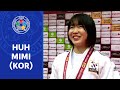 -57kg #JudoAbuDhabi champion - Huh Mimi (KOR)