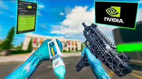 Best Nvidia Filters For Warzone 3 (Maximum FPS & Visibility) 😍