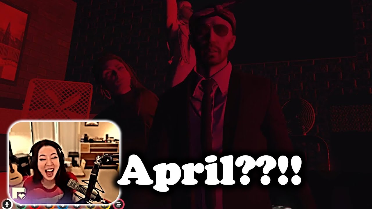 April went a little WILD at a party