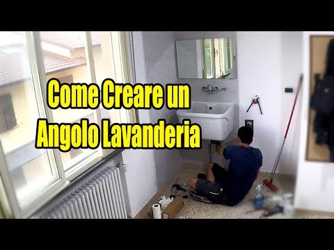 Creare un Angolo Lavanderia - Tutorial in Timelapse