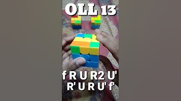 FAST "OLL 13" ALGORITHM#shorts