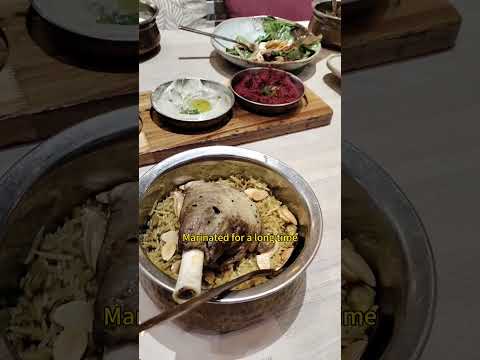 Arabic Restaurant in Dubai mall#dubai #dubairestaurants #arabicfood #shorts