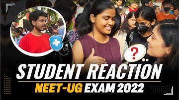 NEET Exam 2022 Student Reaction | Know level of Exam 😊 Easy or Hard 😔| Student Review