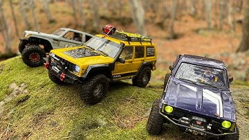Axial SCX10 II Autumn Trail - Cherokee 2000, Toyota Hilux ...