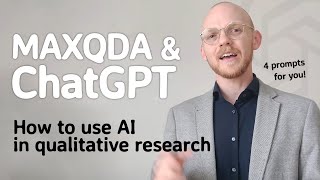 ChatGPT & MAXQDA: Qualitative Data analysis with AI screenshot 1