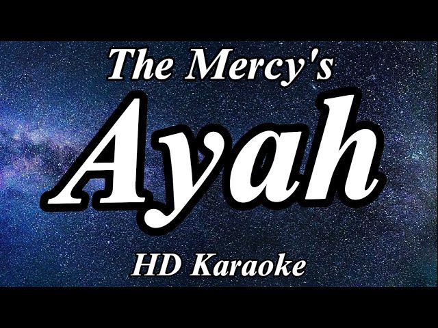 Ayah - The Mercy's | ZMC Karaoke class=