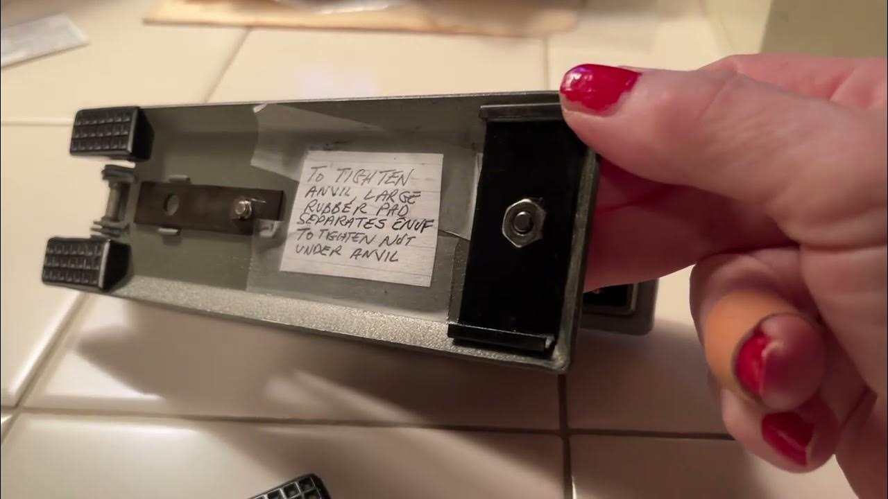 Bostich Stapler Fix Video IMG 4441 YouTube