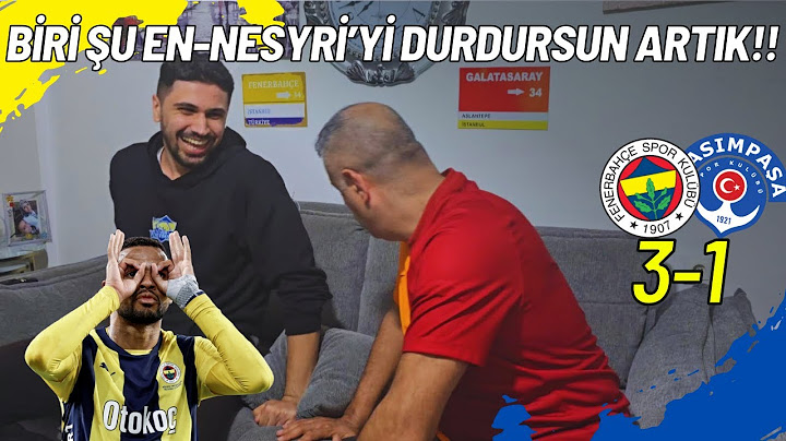 Fenerbahçe 3-1 Kasımpaşa/ En Nesyri Çok Başka Geliyor Çooook. Fanatik Galatasaraylı Şok Oldu..