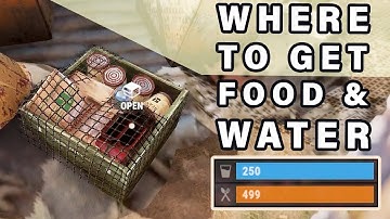 Where do you get FOOD or Water ► Rust