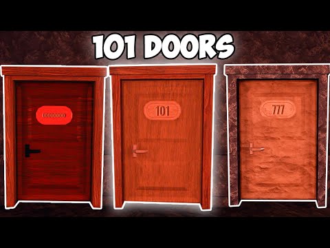 I Found SECRET 101 DOOR! What's INSIDE IT? Roblox Doors Floor 2 