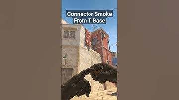 CS2 Mirage Connector Smoke From T Base #shorts #youtubeshorts  #cs2 #mirage #smoke
