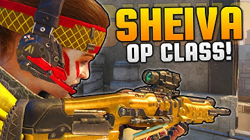 HOW TO MAKE "OVERPOWERED SHEIVA!!" - DEADLY CLASS SETUP [BLACK OPS 3] Call of Duty