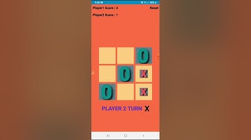 Tic-Tac-Toe game in Sketchware Pro with animation by xml @sketchwareappmaker8819