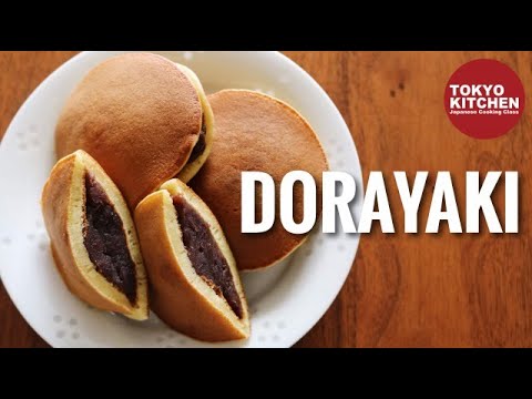 How to make Dorayaki, Bean Jam Pancake Sandwich. - YouTube