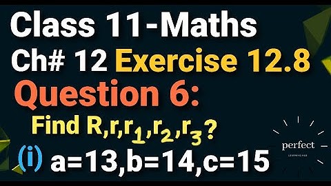 Exercise 12.8 class 11 maths Question 6 (i) Chapter 12 in Urdu & Hindi|| 12.8 exercise math class 11