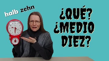 Aprender LA HORA en ALEMAN | Cómo decir la hora oficial e inoficial en ALEMAN