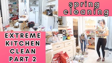 EXTREME KITCHEN DECLUTTER ORGANIZE PART 2 || SPRING CLEAN || GLACIER FRESH SPARKIN™ COLD SODA MAKER